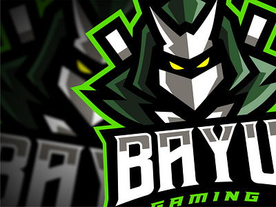 BAYU | Esports logo assassin logo az designs bayu bayu gaming branding design illustration mascot logo rdcl redicul takevektor