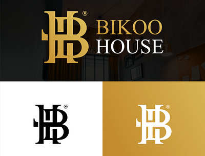 BIKOO HOUSE | Luxury minimalist logo branding design graphic design illustration logo luxury logo minimalist logo rdcl redicul