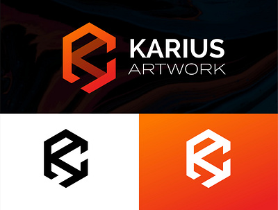 KARIUS ARTWORK | Minimalist logo artwork branding design graphic design illustration karius logo minimalist logo rdcl redicul simple logo sport logo vector