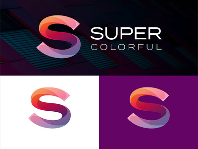 SUPER COLORFUL | Minimalist logo