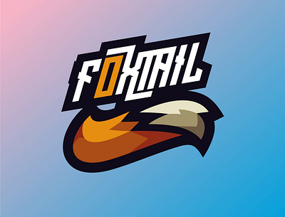 FOXTAIL | Bold & Minimalist Logo bold logo branding design esport logo fox logo foxtail illustration logo mascot logo vector wolf wolves