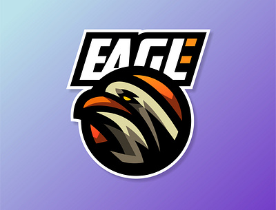 EAGLE | Bold & Minimalist Logo branding design eagle logo eagle mascot esport logo gaming logo illustration logo mascot logo minimalist logo rdcl redicul vector
