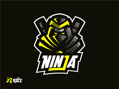 NINJA | Bold & Minimalist Logo branding design esport logo gaming logo illustration logo mascot logo ninja logo ninja mascot rdcl redicul vector