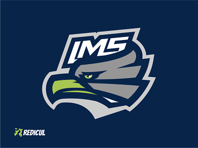 LMS | Bold & Minimalist logo bird branding design eagle logo eagle mascot elang esport logo graphic design illustration lms logo mascot logo sport logo vector