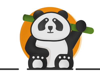Mr.panda illustration panda japan art