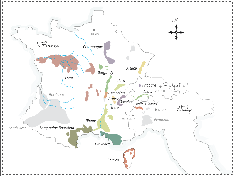 wine maps with fill in the blank