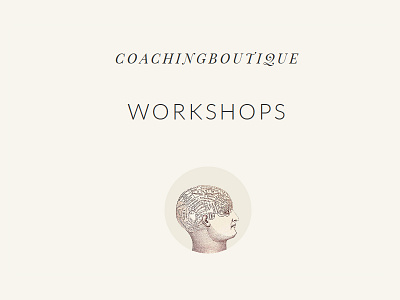 Coaching Boutique Workshops