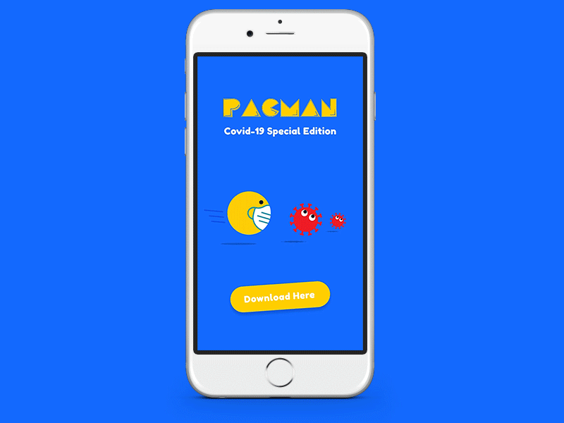 PACMAN covid-19 special eddition IG story ad