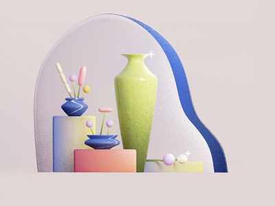 Still Life with Vases