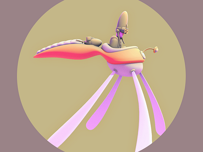 The Last Dragon Fly 3d character game gamecharacter vehicle