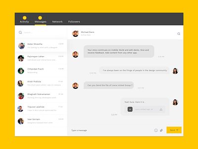 Chat board adobe adobexd chat chat app chatbot chatting clean creative creative design uidesign web webchat webdesign