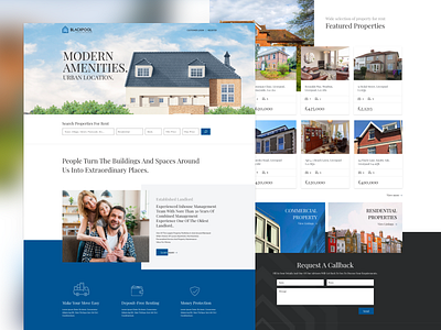 Black pool adobe adobe xd adobexd broker propoert real estate realstate redesign renals responsive uidesign uk web website