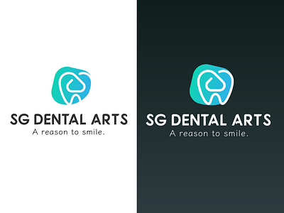 SG Dental adobe arts brand dental logo xd