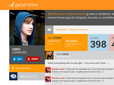 Gamer's Hive User Public Profile