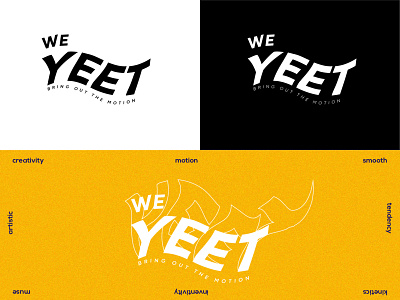 Weyeet | Motion adobe illustrator design dribbble foryou illustration illustrator logo logodesign logodesigner logodesigns logotype motion motionlogo typography
