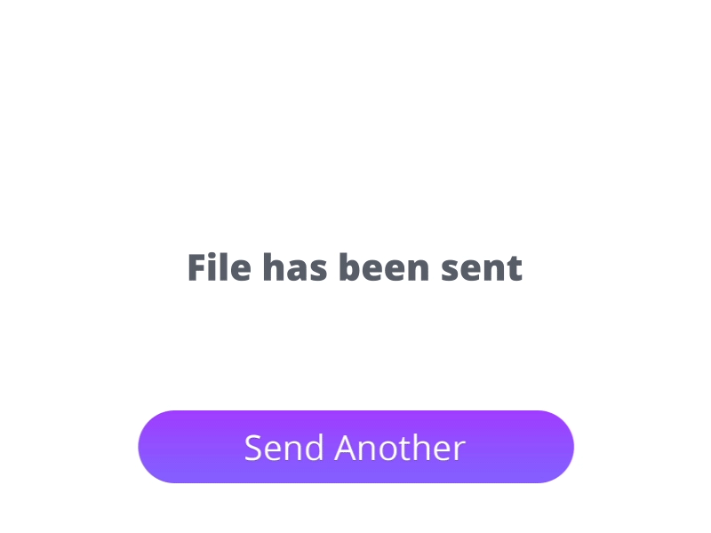 Send File Animation