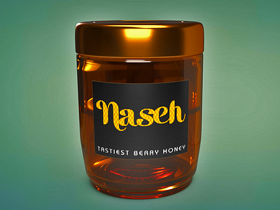 Naseh Honey bottle honey packaging
