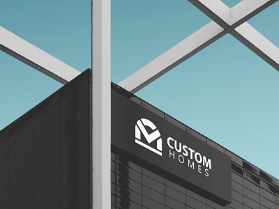 Custom Homes branding custom custom logo design font home illustration logo logo concept logo home logodesign logos logotype