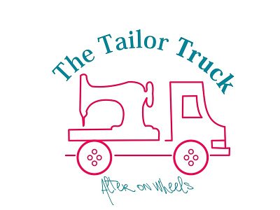 The Tailor Truck 2 branding branding design font lettering logo logotype