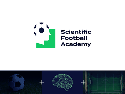 Scientific Football Academy logo concept