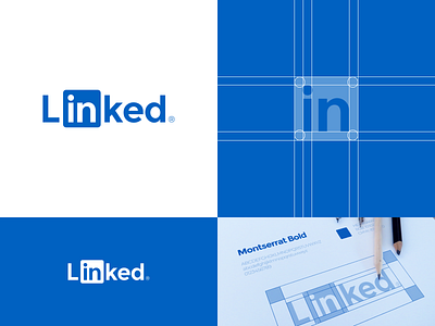 Linkedin logo redesign concept