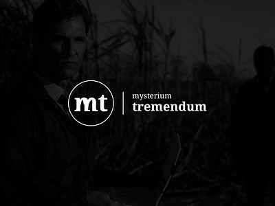 Mysterium Tremendum negative space logo brand identity branding bullet creative crime dark design detective detective story identity knife letter logo logo design mark monogram symbol thriller vector website