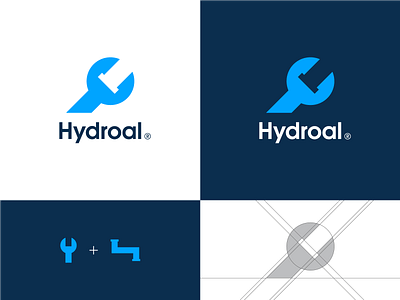 Hydroal plumbing logo