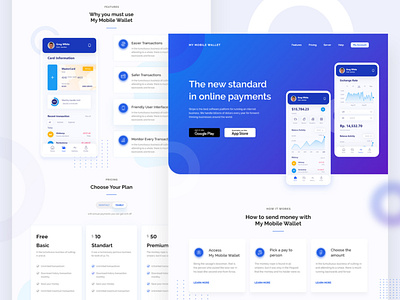 Smart Payment Solution - Mobile App Landing Page