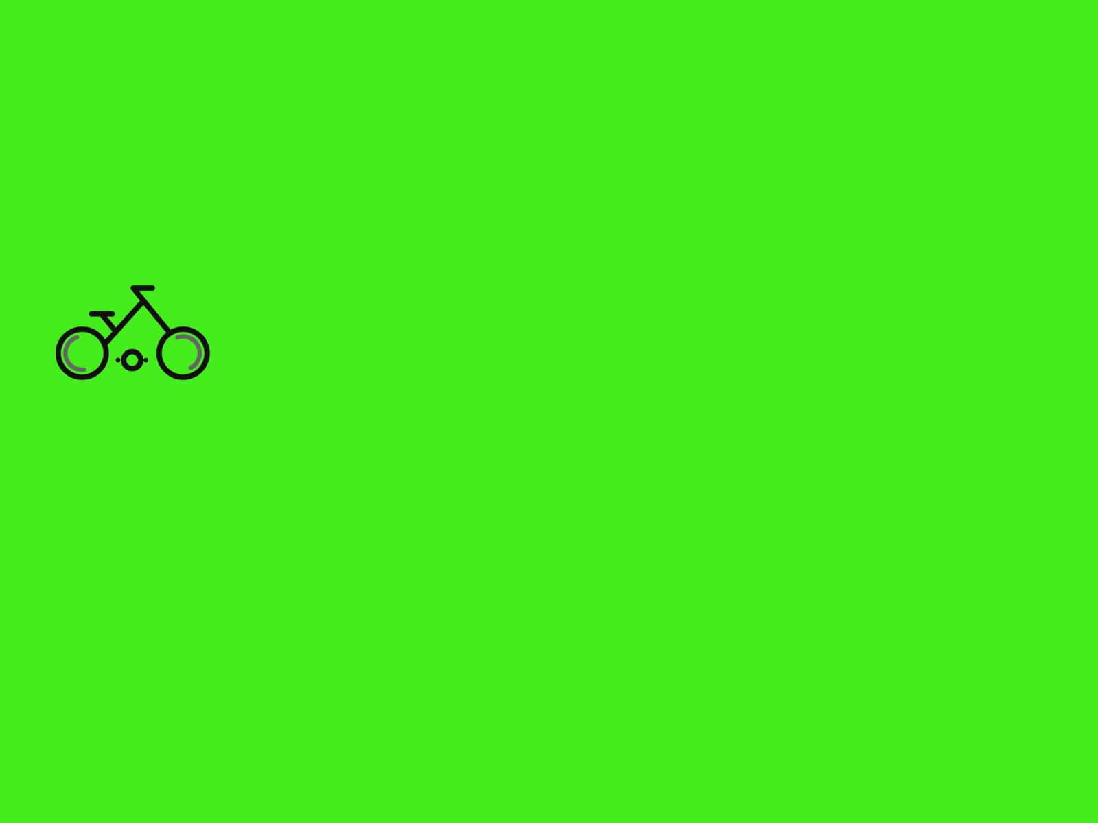 Cycle moving logo animation
