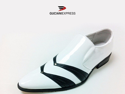 Guciani Express Logo abstact branding guciani express logo illustration logo logo design shoe vector