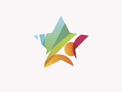 Star Logo branding colorful design icon illustration logo review star stars vector