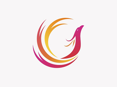 Phoenix Logo branding colorful design icon illustration logo phoenix vector