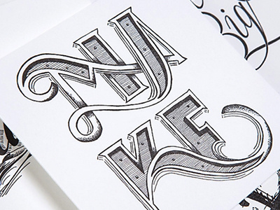 Real Art Absolute #9 - Make design hand lettering industrial lettering letterpressed make type typography