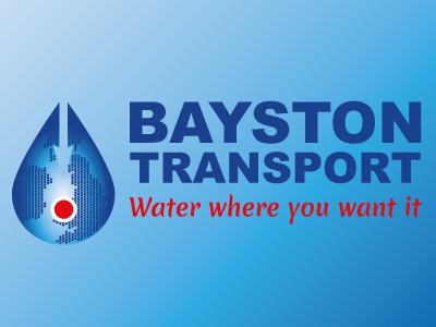 Bayston Transport Logo Idea branding concept design doncaster location logo logo design map water