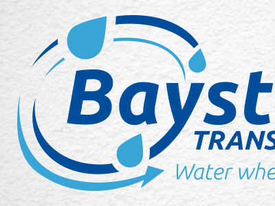 Bayston Logo branding concept design doncaster logo logo design water