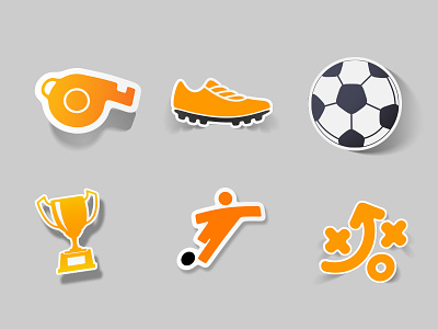Mini Kicks | Flat Icon Set consistent elements icon icon set web design