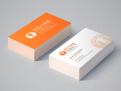 Rehab Direct | Business Card | Stationery | Print business card design print stationery