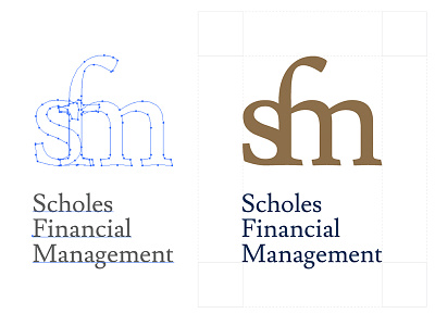Scholes Financial Management | Branding | Logo Design | Concept branding creative design logo logo design