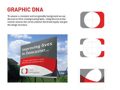 Club Doncaster | Branding | Logo Design | Concept brand pack branding creative design graphic graphic dna graphics logo logo design