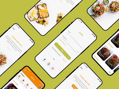 UAEats Mobile app Project app business design illustration mobile app ui ui ux design ux vector web