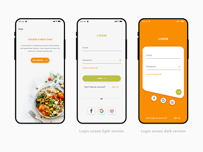 UAEats UI Design app design mobile app ui ui ux design ux web