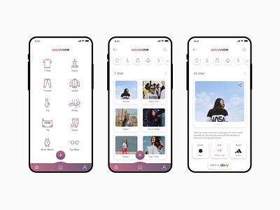 Wardrobe App Ui