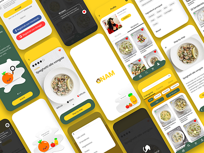 Recipe Mobile App - UI Design