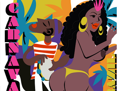 Carnaval 2019 brasil brazil braziliandesigner carnaval carnivalbrazil color creative festa fiesta illustration art