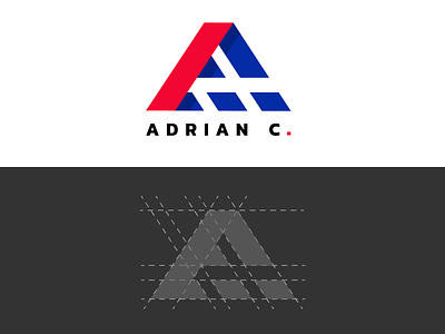 Personal Logo design grid logo illustration logo vector