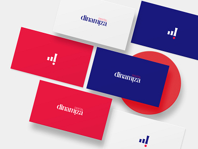 Branding & Web Dinamiza digital branding design illustrator logo typography vector