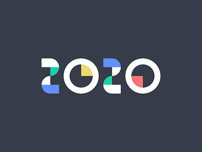 Hello Dribbble 2020 design logo