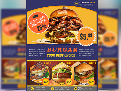 Burger Flyer bbq flyer bbq party big sale buffalo bills burger burger king burger menu burger poster burgers cheeseburger fast food fresh food hamburger hot burger restaurant flyer tamplate vintage