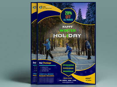 Event Flyer advertising flyer big sale business clean clear colorful corporate creative design elegant flyer holiday holiday party luxury mega modern offer poster vacation winter