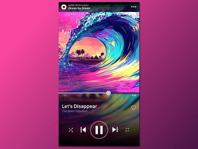 Music Player dailyui ui vcc fall2016